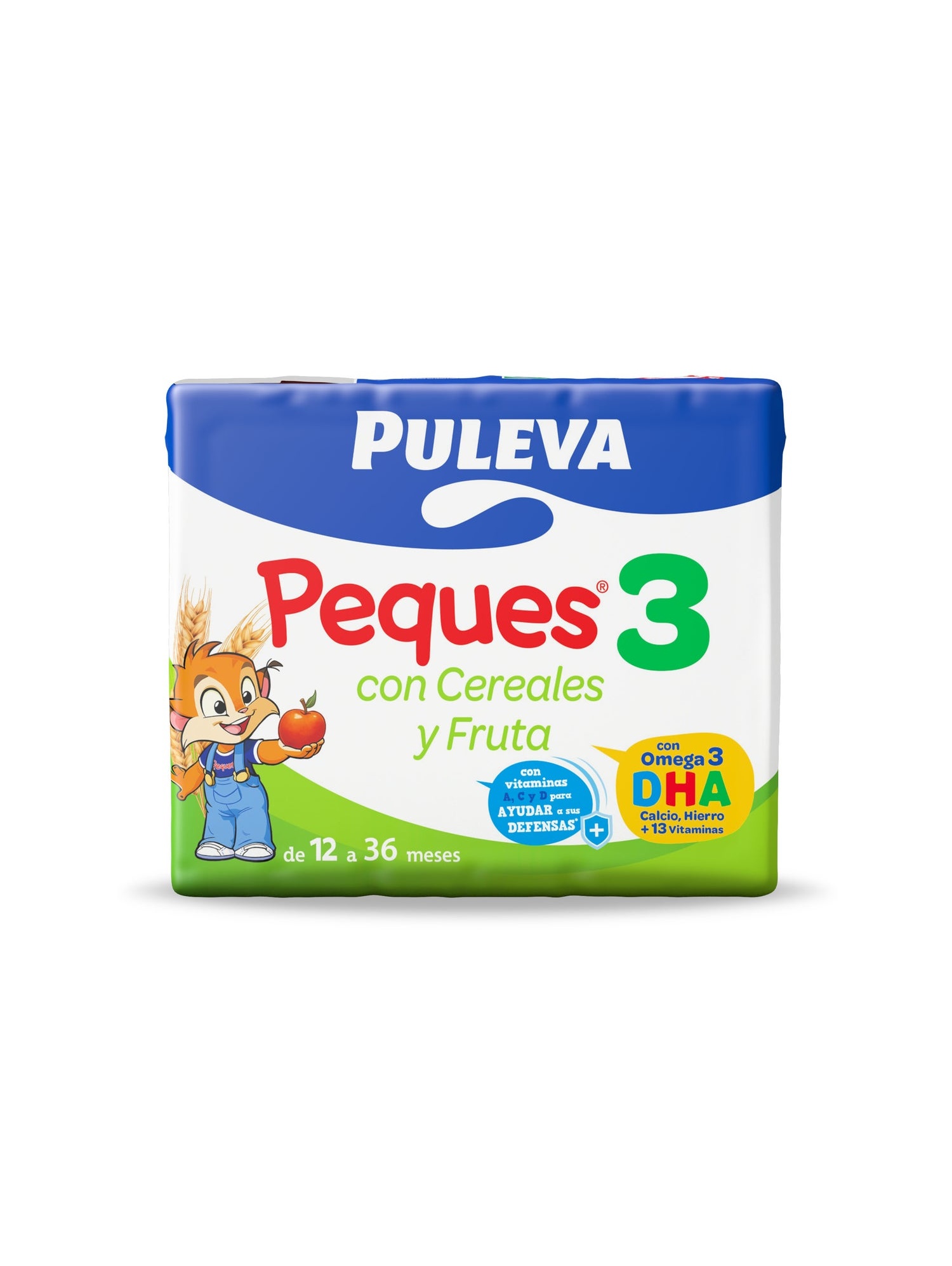 Puleva Peques 3 Cereales Y Fruta 3X200Ml. - Farmacia Ciudad Lineal Dolores  Ropa