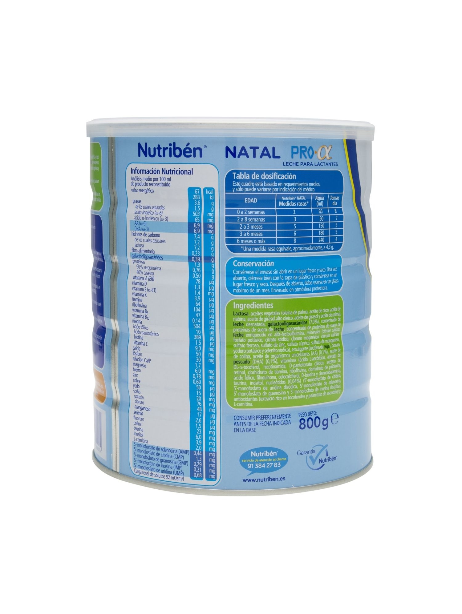 Nestlé Nidina® 1 Premium 800G - Farmacia Ciudad Lineal Dolores Ropa