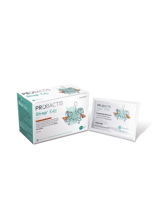 Probactis Strep Kids Fresa 30 Sobres - Farmacia Ciudad Lineal Dolores Ropa