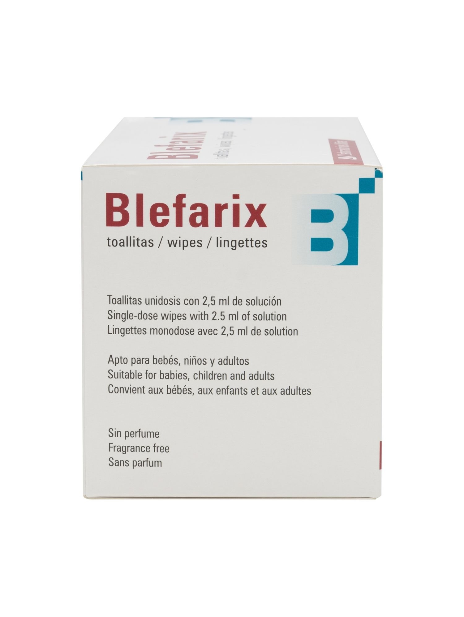 BLEFARIX TOALLITAS OCULARES 50UDS