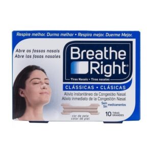 Breathe Right tiras nasales pequeñas-medianas 10uds