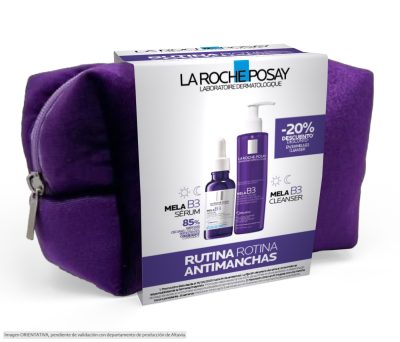 Rutina serum Mela B3 y limpiador